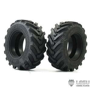 LESU 1/14 Remote Control Hydraulic Engineering Vehicle Model Metal Wheel Tire