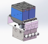 CUT BZ-20 1/12 1/14 RC Hydraulic Excavator Large Flow Directional Valve