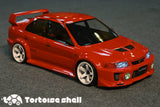 EVO5 Lancer Evolution EVO 1/10 Rc Flat Rally Drift Ca PC Car Case