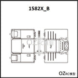 CAPO CD1582X QUEEN Rc Car Plastic Parts