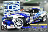 1/24 D1 TEAM TOYO TIRES Toyota Supra 2020 Rc Drift Car Transfer Sticker