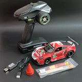 1/24 Brossé Puissance Awd Métal Shell Cadre Télécommande Dérive Moustique Voiture MINI-Q8 RTR