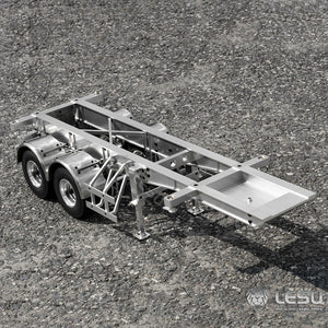 1/14 LESU Aluminum Alloy 20 Feet 40 Feet Semi-trailer Container Chassis Frame