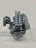 1/24 2JZ Turbo Engine with Turbo Unpainted Plastic Model KIT