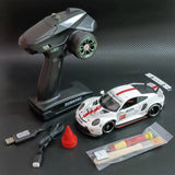 1/24 Brossé Puissance Awd Métal Shell Cadre Télécommande Dérive Moustique Voiture MINI-Q8 RTR