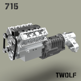 TWOLF 715 1/10 All Metal RC Pickup KIT