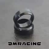 DMRACING NEZ 1/64 Special Purpose Metal CNC TE37 Five-Wave Wheel Hub tire Replacement Parts