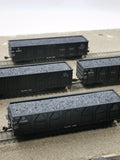 4PCS HO 1/87 Cargo Minecart Plastic Model