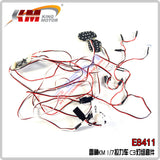 1/7 Rc KM  WR8 Rally Car C3 Body with Led Lights  E8405 E8406 E8418