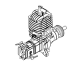 GP Engine GP38  TWO-STROKE GASOLINE ENGINE FOR RC AIRCRAFT