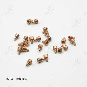 CUT Remote Control Hydraulic Excavator Welding Brass Nozzle M2/M3/M4 10pcs