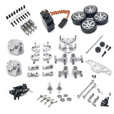 Aluminum Upgrade Kit for Wltoys 1/28 284131 Rc Car 1/28 284131 K969 k979 k989 k999