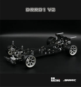 BM Racing DRR01-V2 1/10 RC rwd drift frame with electronics version RTR