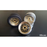 CAPO CD15829 GTR R34 RC CAR LM Style Metal Wheel Tires OP PART