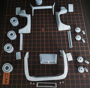 1/24 Pajero EVO Lynx Resin Wide Body Modification for 05697