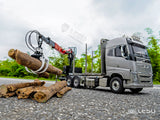 LESU Metal Hydraulic Truck Crane Set LS-A0002 for 1/14 Tamiya Rc Timber Transport Truck