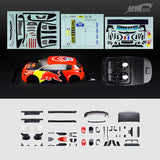 1/7 Rc KM  WR8 Rally Car C3 Body with Led Lights  E8405 E8406 E8418