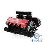 TOYAN V8 Methanol Engine 3.5CCx8 with Water Tank Fuel Tank