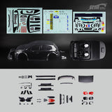 1/7 Rc KM  WR8 Rally Car C3 Body with Led Lights  E8405 E8406 E8418