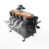 TOYAN V8 Gasoline Version Mechanically Supercharged Methanol Fuel Assembly Engine Collection