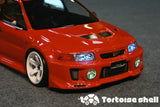 EVO5 Lancer Evolution EVO 1/10 Rc Flat Rally Drift Ca PC Car Case