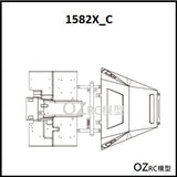 CAPO CD1582X QUEEN Rc Car Plastic Parts