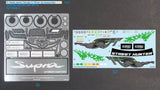 Zoomon Z095 Supra A90 sh widebody kit for tamiya 1/24