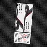 1/10 1/24 1/28 Mazda Rc Drift Car  Sticker Transfer Stickers