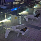 1/400 Frankfurt Airport Terminal Covered Bridge Model 3D Printed Plastic Model