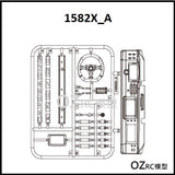 CAPO CD1582X QUEEN Rc Car Plastic Parts