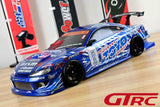 1/10 Finished Drift Car body shell TOYO S15 D1GP Width 195mm Wheelbase 258mm