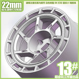 1/24 1/28 ZERORC RW00S Rc Drift Car 22mm Plastic Wheels 1 Pair