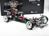 BM Racing DRR01-V2 1/10 RC rwd drift frame with electronics version RTR