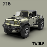 TWOLF 715 1/10 All Metal RC Pickup KIT