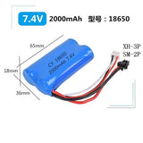 Double E E561 E568 Remote Control Excavator 7.4V Lithium Battery 4.8V Charging