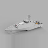 3D print 1/38 Guardian Class Patrol Boat rc boat diy kit 100cm