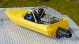 3d Printed  Brushless Remote Control Jet Boat KIT 39CM Length