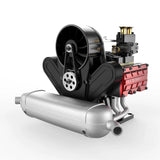 TOYAN V8 Gasoline Version Mechanically Supercharged Methanol Fuel Assembly Engine Collection