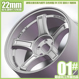 1/24 1/28 ZERORC RW00S Rc Drift Car 22mm Plastic Wheels 1 Pair