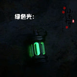 Titanium alloy tritium gas lamp tritium tube lamp keychain