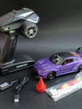 1/24 Brossé Puissance Awd Métal Shell Cadre Télécommande Dérive Moustique Voiture MINI-Q8 RTR