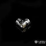 LESU Stainless Steel Universal Joint CVD Coupling 5MM for 1/14 Rc Truck Excavator Diy