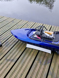 3D Printed Rc Racing Jet Boat Ragnarok with M-JET-35 Jet Pump 55CM Length