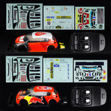 1/7 Rc KM  WR8 Rally Car C3 Body with Led Lights  E8405 E8406 E8418