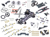 DriftArt DA4 99140 1/24 Rwd RC DRIFT CAR Pre-Assembled Frame KIT Version