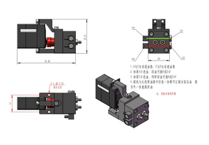 CUT 9G-FA Hydraulic Excavator Reversing Valve with Medium Oil Return Function