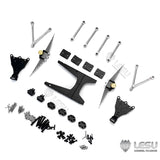 LESU 1/14 Rc Truck Rear Suspension Assembly X-8013 for Q-9011 Q-9012 Q-9013 Q-9014 Axle