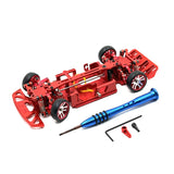 WLTOYS 1/28 284131 K969 K979 K989 K999 Rc Car Metal Upgraded Frame