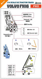 Tamiya RC Tractor 1/14 Volvo FH16 XL750 56375 56360 56362 Headlight Module PRO