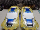 1/10 Super A90 Rc Drift Car Shell Latte Full Inner Spray Cover Paper Excluding Car Shell